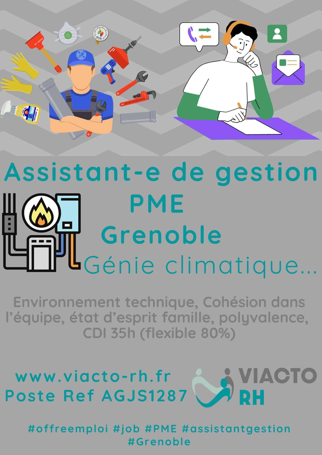 Assistant gestion Grenoble JSG